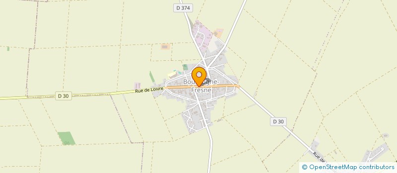 localisation de l'entreprise MG  BOURGOGNE-FRESNE