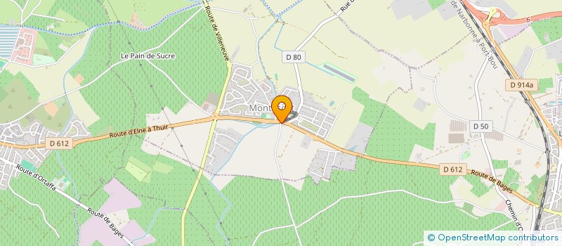 localisation de l'entreprise MG à ELNE