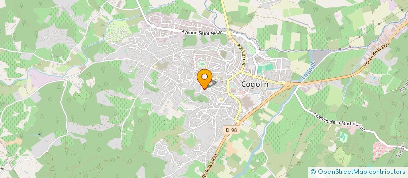 localisation de l'entreprise MG 83 à COGOLIN