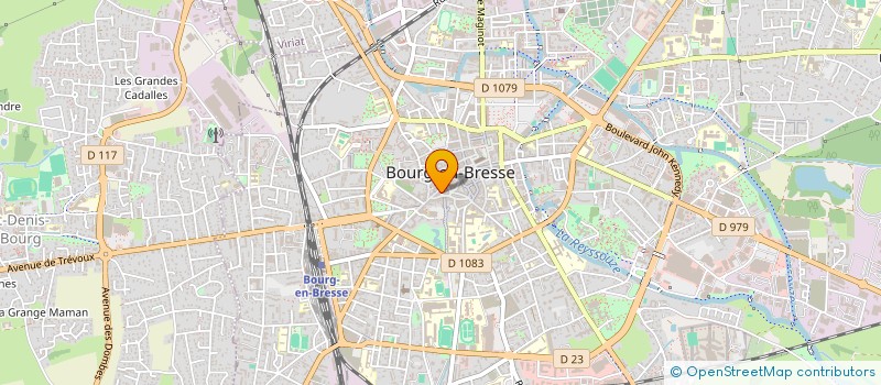 localisation de l'entreprise MG à BOURG-EN-BRESSE