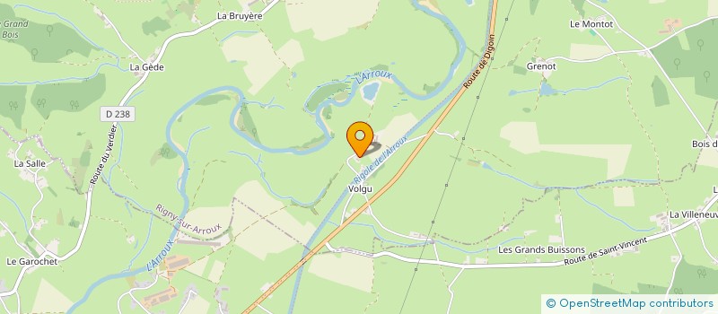 localisation de l'entreprise MG  RIGNY-SUR-ARROUX