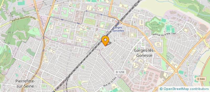 localisation de l'entreprise MG à VILLEMOMBLE