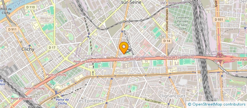 localisation de l'entreprise MG à SAINT-OUEN-SUR-SEINE