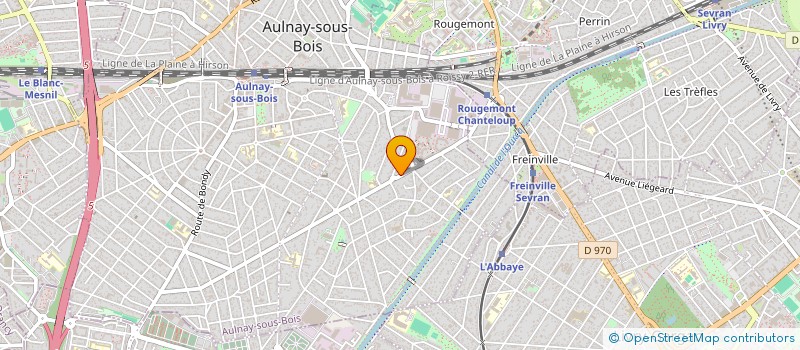 localisation de l'entreprise MG à AULNAY-SOUS-BOIS