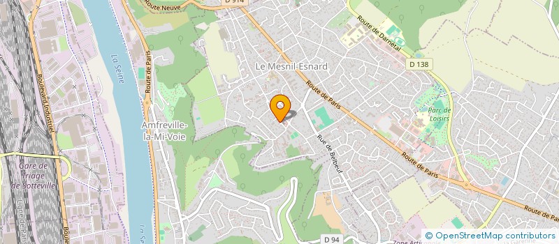 localisation de l'entreprise MG  LE MESNIL-ESNARD