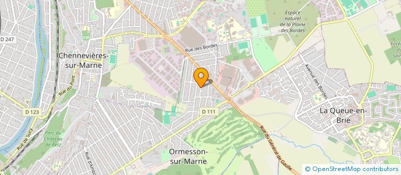 localisation de l'entreprise MG ADVISORY à ORMESSON-SUR-MARNE