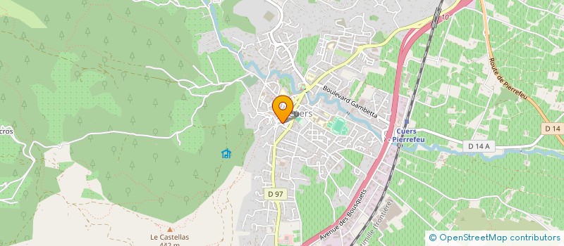 localisation de l'entreprise MG AGRICULTURE à CUERS