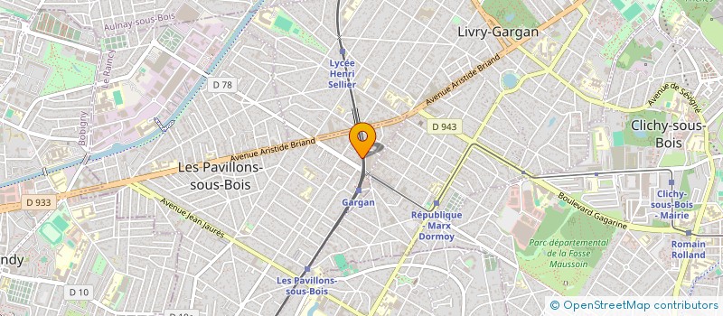 localisation de l'entreprise MG AMENAGEMENT à LES PAVILLONS-SOUS-BOIS
