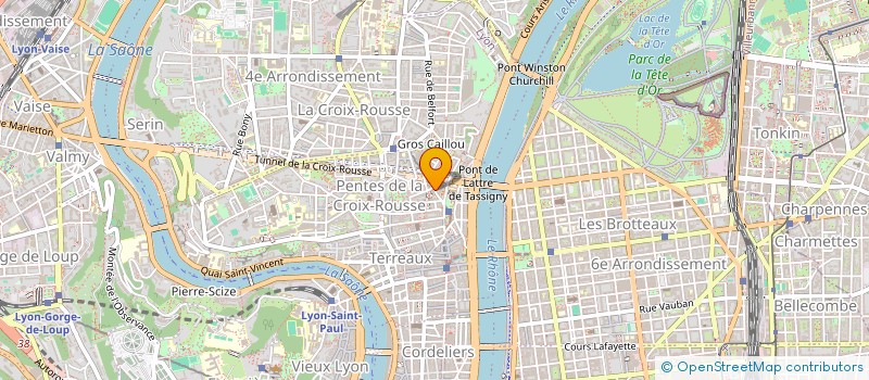 localisation de l'entreprise MG ARCHITECTE à LYON