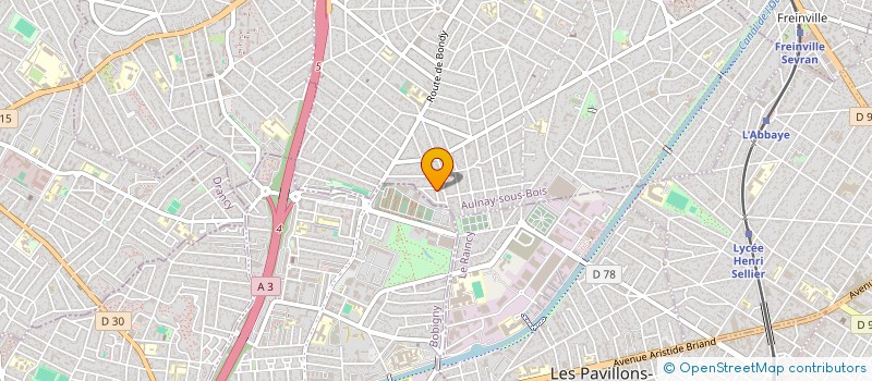 localisation de l'entreprise MG ARTE à AULNAY-SOUS-BOIS