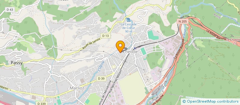localisation de l'entreprise MG AUTO à PASSY