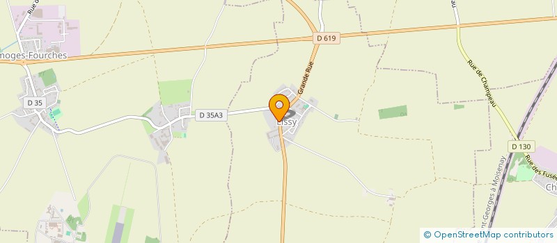 localisation de l'entreprise MG AUTO  LISSY