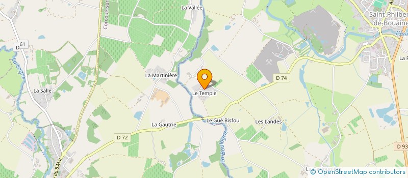 localisation de l'entreprise MG AUTOMATISME  SAINT-PHILBERT-DE-BOUAINE