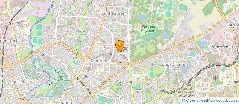 localisation de l'entreprise MG AUTOMOBILE  RENNES