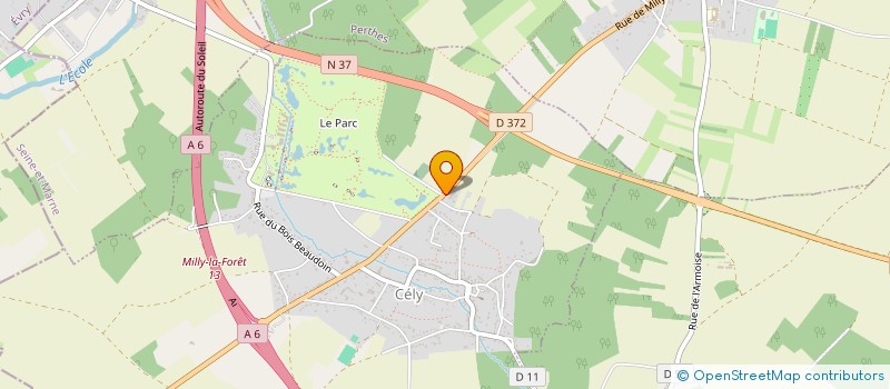 localisation de l'entreprise MG AUTOMOBILES  CELY