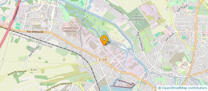 localisation de l'entreprise MG AUTOMOBILES 80  AMIENS