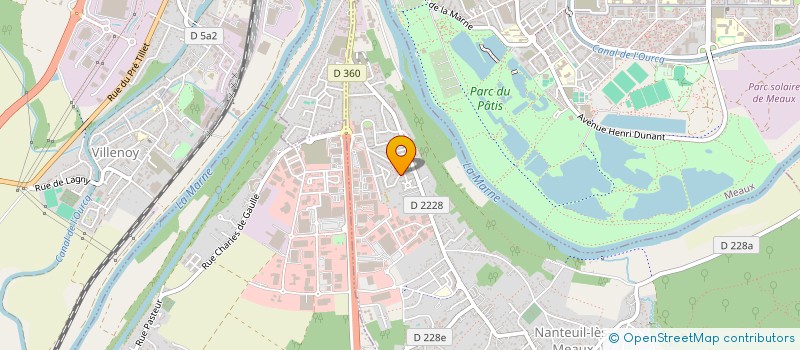 localisation de l'entreprise MG BALAGNA PARIS à NANTEUIL-LES-MEAUX