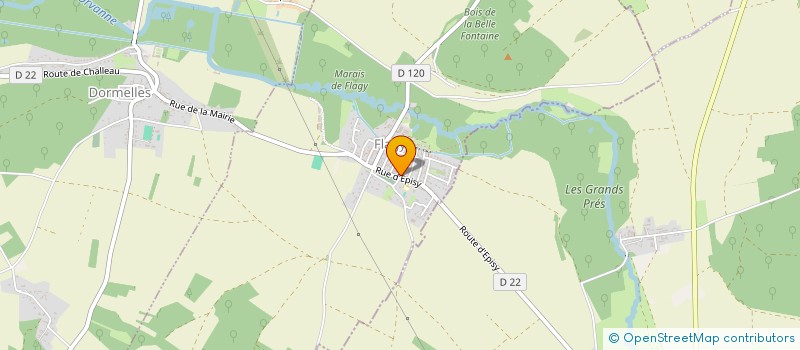 localisation de l'entreprise MG BAT à MONTEREAU-FAULT-YONNE