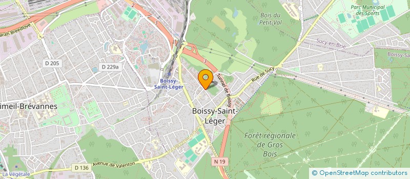localisation de l'entreprise MG BATIMENT à BOISSY-SAINT-LEGER