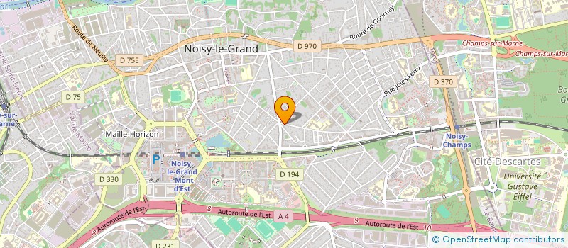 localisation de l'entreprise MG BESSAG à NOISY-LE-GRAND