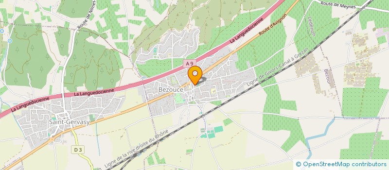 localisation de l'entreprise MG BEZOUCE  BEZOUCE