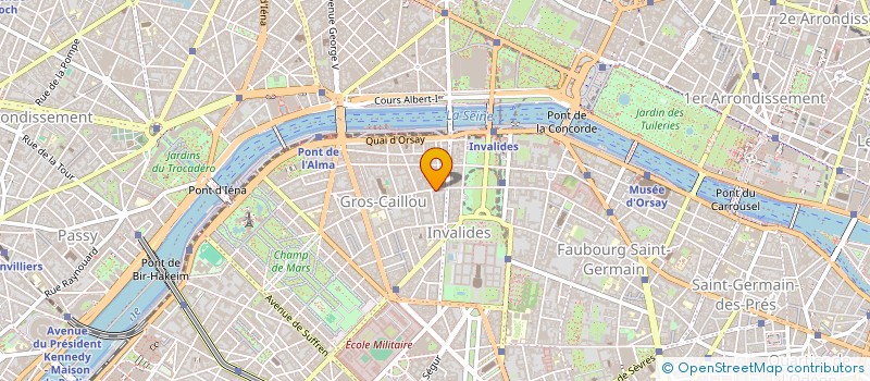 localisation de l'entreprise MG CAFE  PARIS