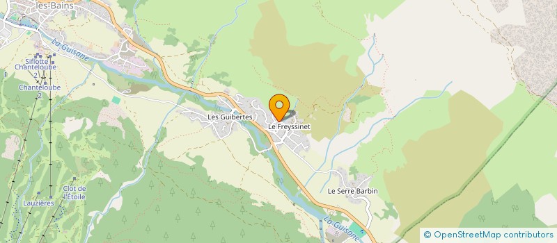 localisation de l'entreprise MG CALCULS à LE MONETIER-LES-BAINS
