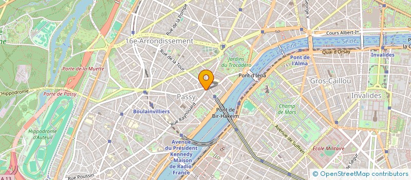 localisation de l'entreprise MG CAPITAL  PARIS