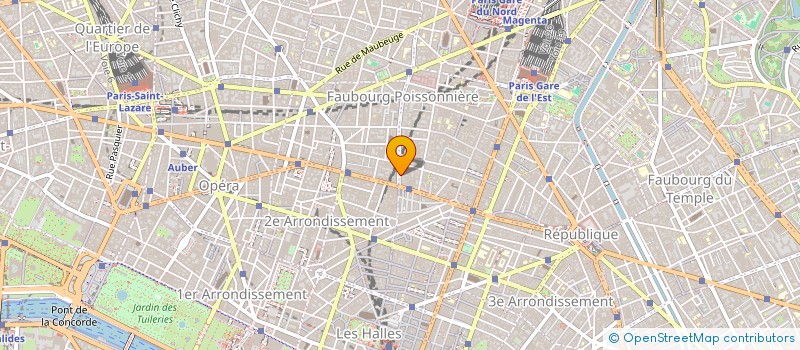 localisation de l'entreprise MG CARL  PARIS