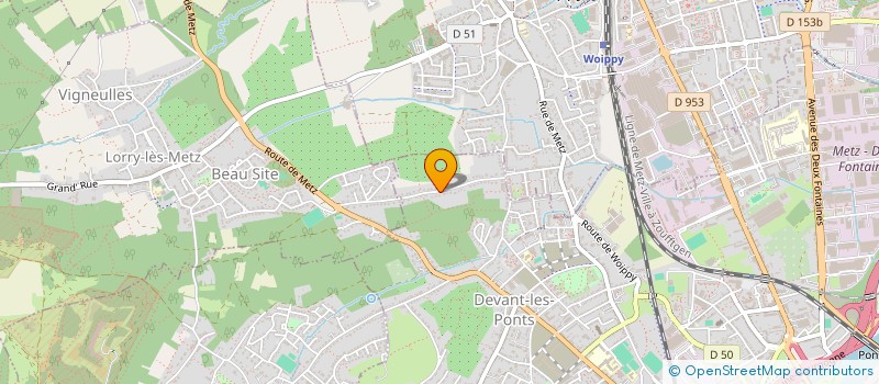 localisation de l'entreprise MG CHAUFFAGE SANITAIRE  METZ