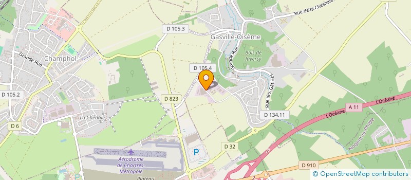 localisation de l'entreprise MG CHECKS à GASVILLE-OISEME