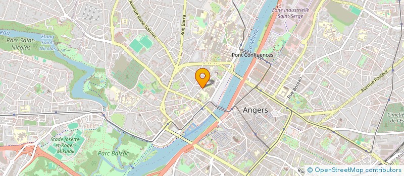 localisation de l'entreprise MG & CO CENTRE GRAND OUEST à ANGERS