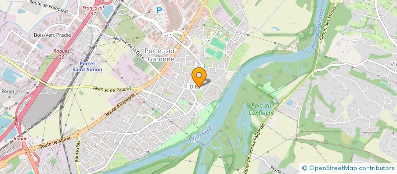 localisation de l'entreprise MG COIFFURE  PORTET-SUR-GARONNE