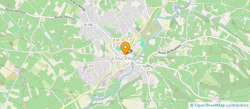 localisation de l'entreprise MG COMPAGNIE  LA TOUR-D'AIGUES