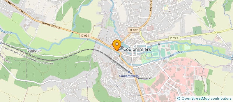 localisation de l'entreprise MG CONCEPT à COULOMMIERS