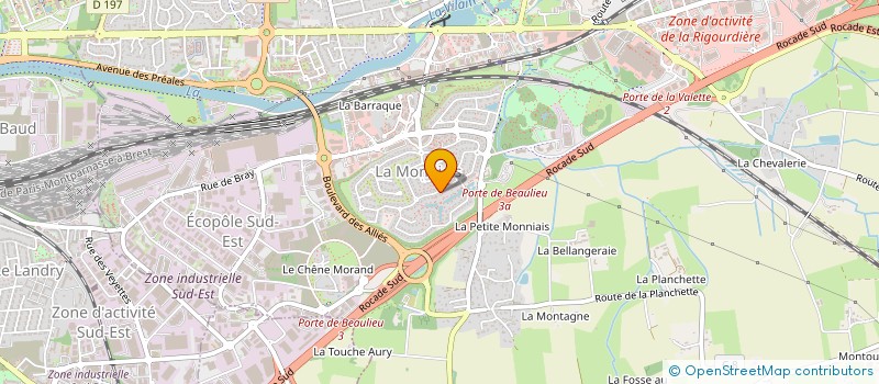 localisation de l'entreprise MG CONCEPT  CESSON-SEVIGNE