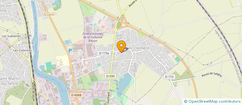 localisation de l'entreprise MG CONCEPTION  SENS