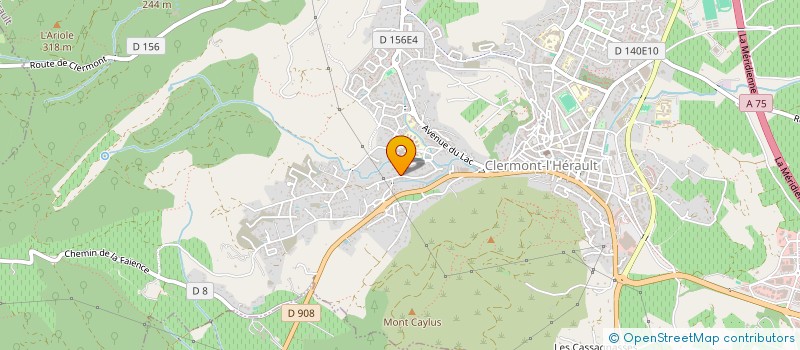 localisation de l'entreprise MG CONSEIL  CLERMONT-L'HERAULT