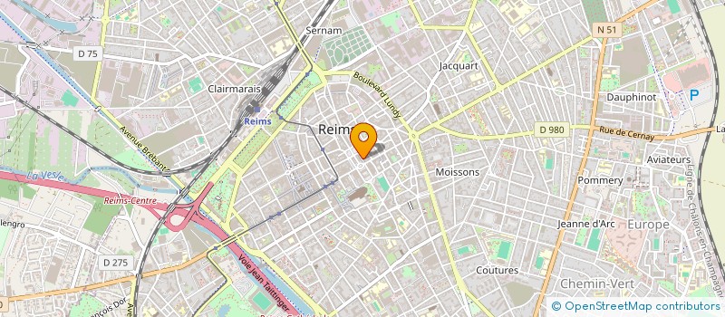 localisation de l'entreprise MG CONSEIL  REIMS