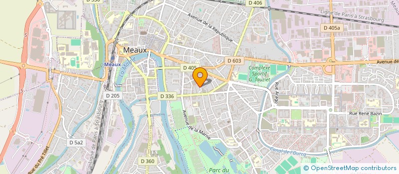 localisation de l'entreprise MG CONSEIL à MEAUX