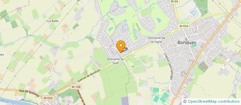 localisation de l'entreprise MG CONSEIL  BONDUES