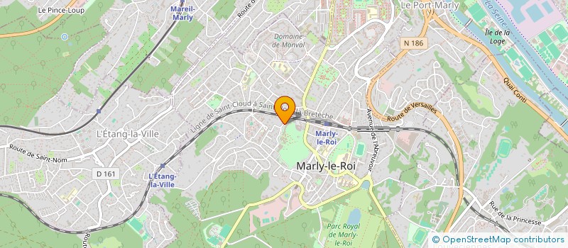 localisation de l'entreprise MG CONSEIL ASSURANCE COLLECTIVE  MARLY-LE-ROI