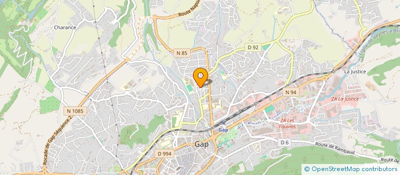 localisation de l'entreprise MG CONSEIL - EXPLOITATION  GAP