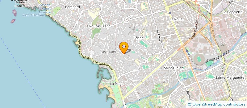 localisation de l'entreprise MG CONSEIL SUD à MARSEILLE