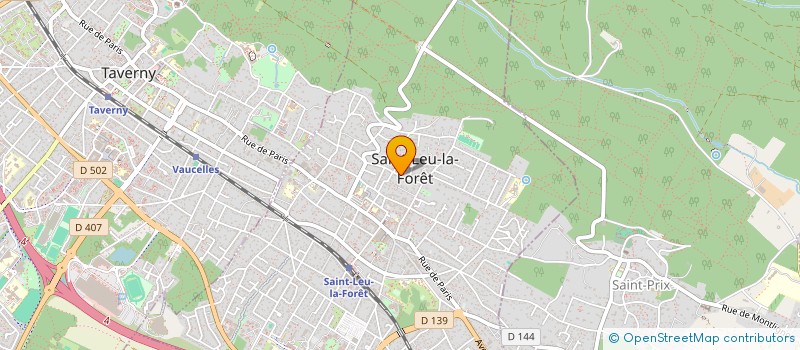 localisation de l'entreprise MG CONSEILS  SAINT-LEU-LA-FORET