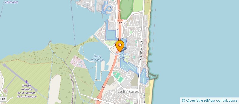 localisation de l'entreprise MG CONSTRUCTION RENOVATION  LE BARCARES