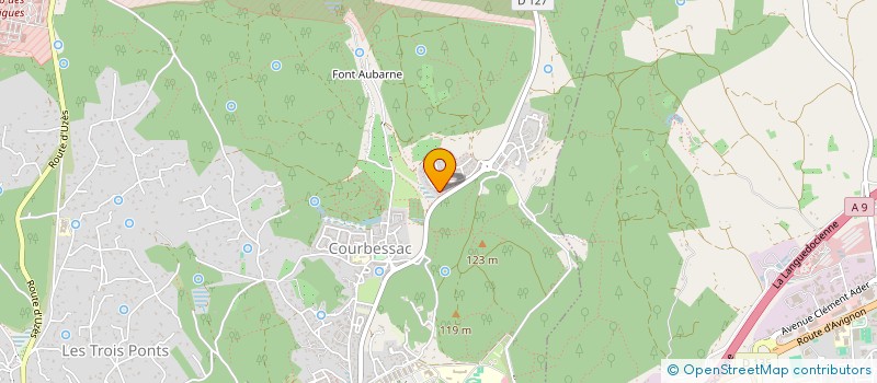 localisation de l'entreprise MG CONSTRUCTIONS  VESTRIC-ET-CANDIAC