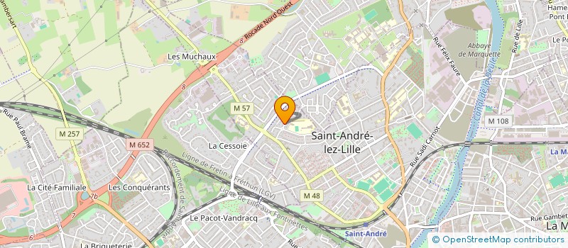 localisation de l'entreprise MG CONSULT  SAINT-ANDRE-LEZ-LILLE