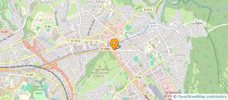 localisation de l'entreprise MG CONSULTING à LA RAVOIRE