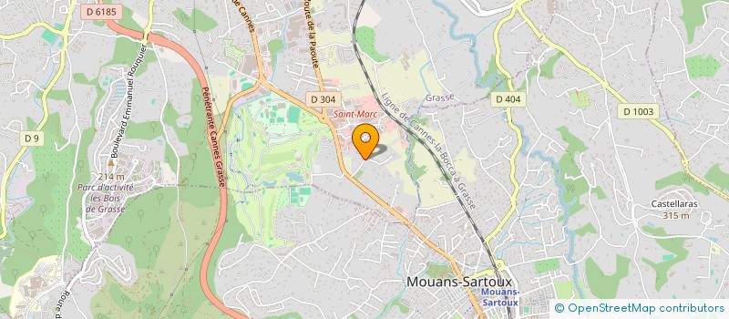 localisation de l'entreprise MG CONSULTING  GRASSE